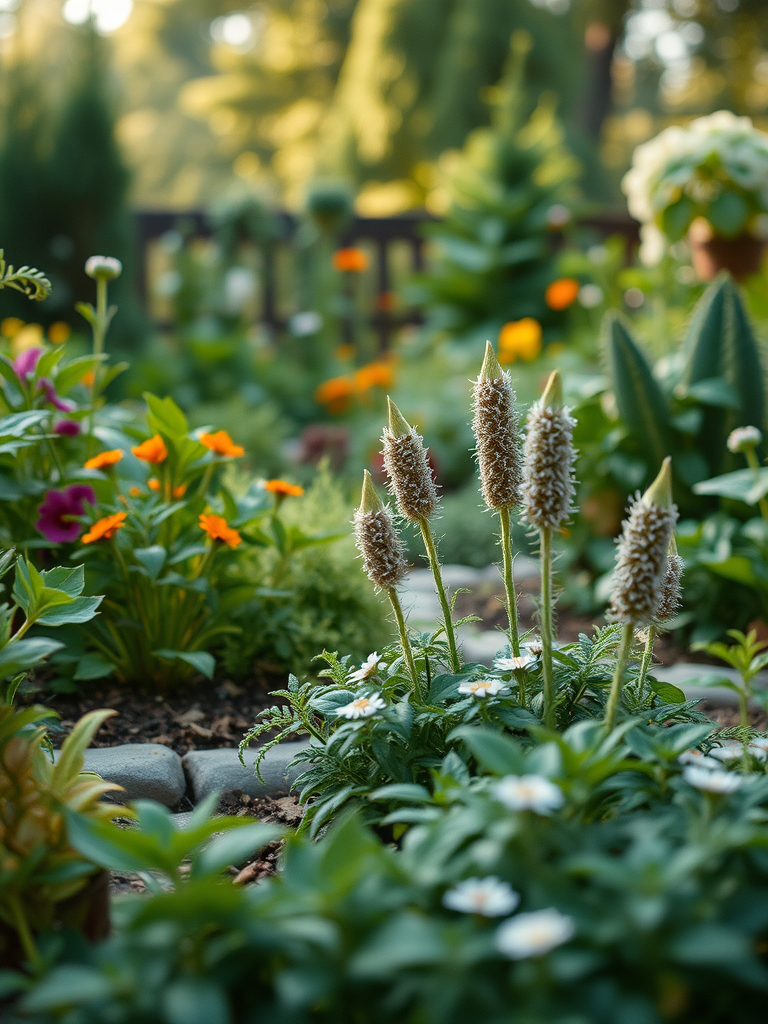ejemplo de un jardín ecológico con enfoque en la sustentabilidad
